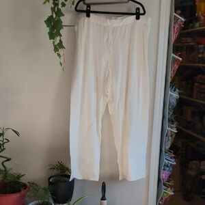 SKIMS White Pajama Pants Size 3X
